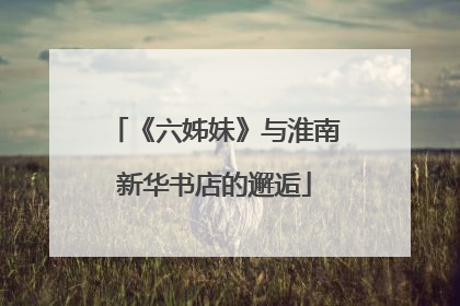 《六姊妹》与淮南新华书店的邂逅