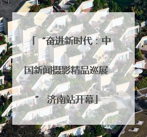 “奋进新时代：中国新闻摄影精品巡展” 济南站开幕
