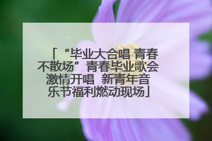 “毕业大合唱 青春不散场”青春毕业歌会激情开唱  新青年音乐节福利燃动现场