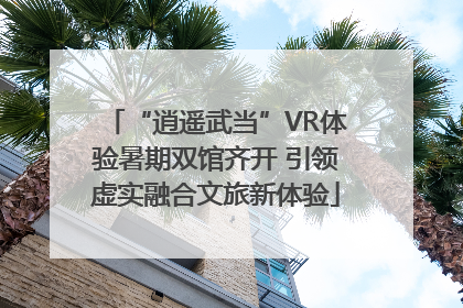“逍遥武当”VR体验暑期双馆齐开 引领虚实融合文旅新体验