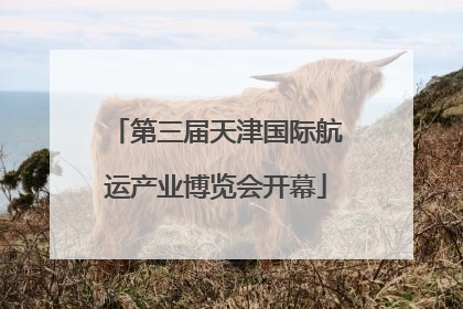 第三届天津国际航运产业博览会开幕