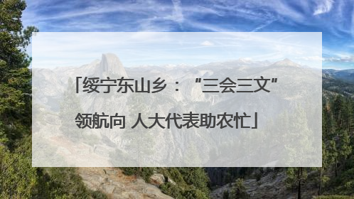 绥宁东山乡：“三会三文”领航向 人大代表助农忙