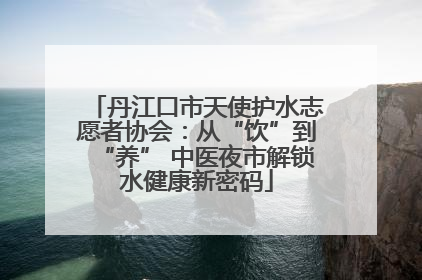 丹江口市天使护水志愿者协会：从“饮”到“养” 中医夜市解锁水健康新密码