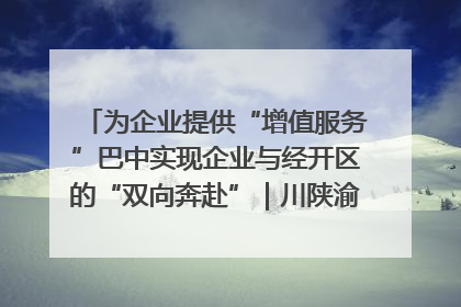 为企业提供“增值服务”巴中实现企业与经开区的“双向奔赴”｜川陕渝网络名人巴中行