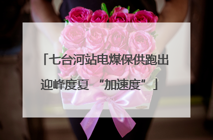 七台河站电煤保供跑出迎峰度夏 “加速度”