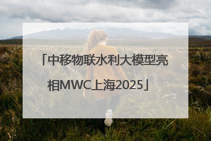中移物联水利大模型亮相MWC上海2025