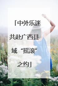 中外乐迷共赴广西县域“摇滚”之约