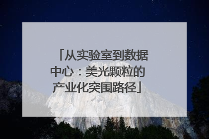 从实验室到数据中心：美光颗粒的产业化突围路径