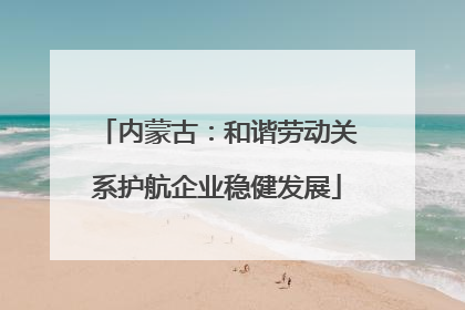 内蒙古：和谐劳动关系护航企业稳健发展