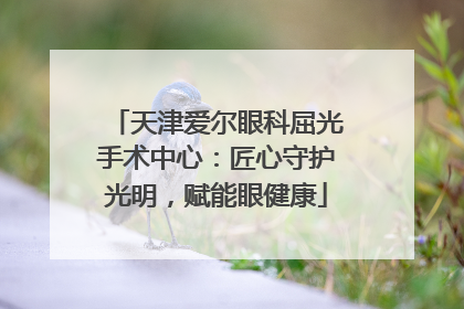 天津爱尔眼科屈光手术中心：匠心守护光明，赋能眼健康