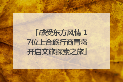 感受东方风情 17位上合旅行商青岛开启文旅探索之旅