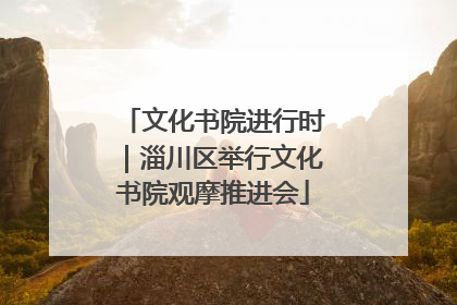 文化书院进行时｜淄川区举行文化书院观摩推进会