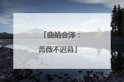 曲靖会泽：蔷薇不迟暮
