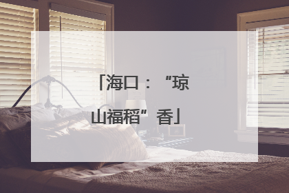 海口：“琼山福稻”香