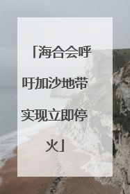 海合会呼吁加沙地带实现立即停火