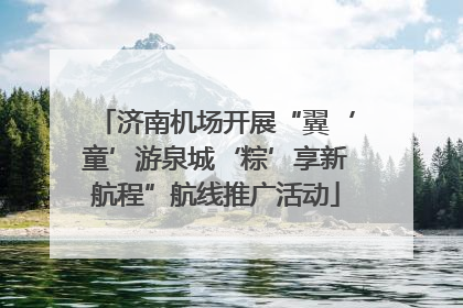 济南机场开展“翼‘童’游泉城‘粽’享新航程”航线推广活动