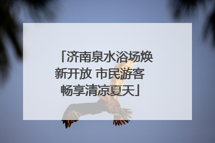 济南泉水浴场焕新开放 市民游客畅享清凉夏天
