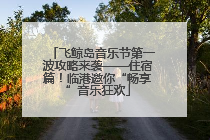 飞鲸岛音乐节第一波攻略来袭——住宿篇！临港邀你“畅享”音乐狂欢