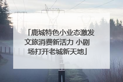 鹿城特色小业态激发文旅消费新活力 小剧场打开老城新天地