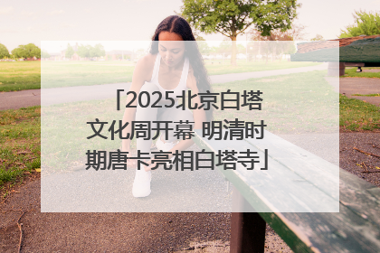 2025北京白塔文化周开幕 明清时期唐卡亮相白塔寺