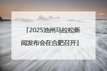 2025池州马拉松新闻发布会在合肥召开