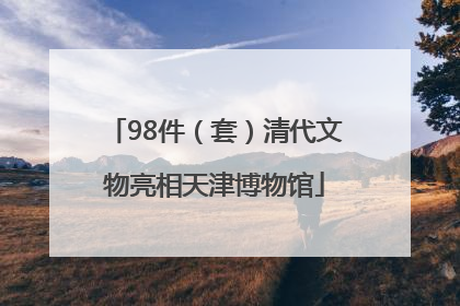 98件（套）清代文物亮相天津博物馆